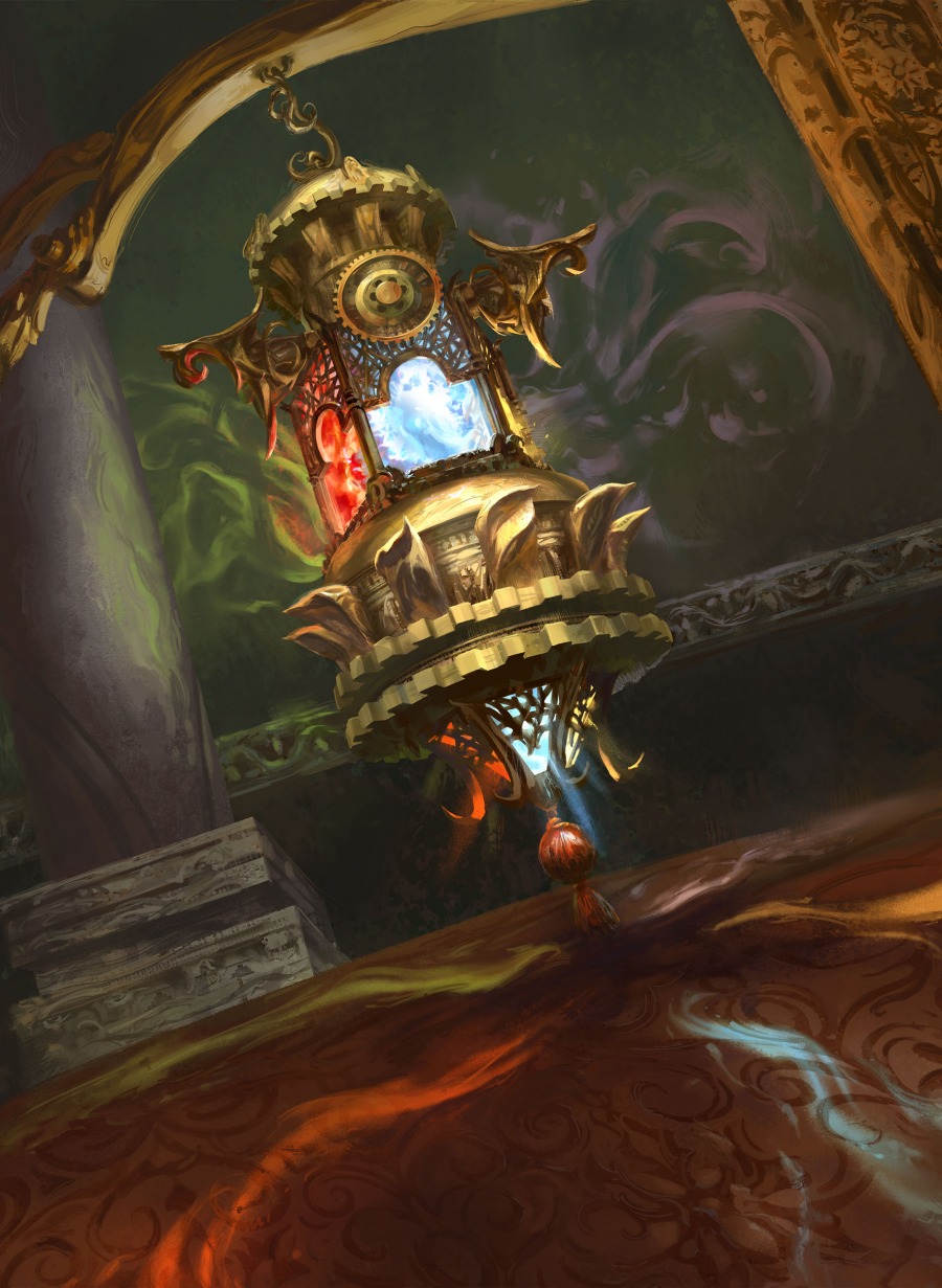 MTGNexus - Chromatic Lantern Art by Yeong-Hao Han