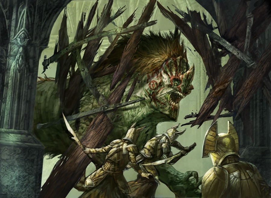 Gruul Ragebeast by Dave Kendall