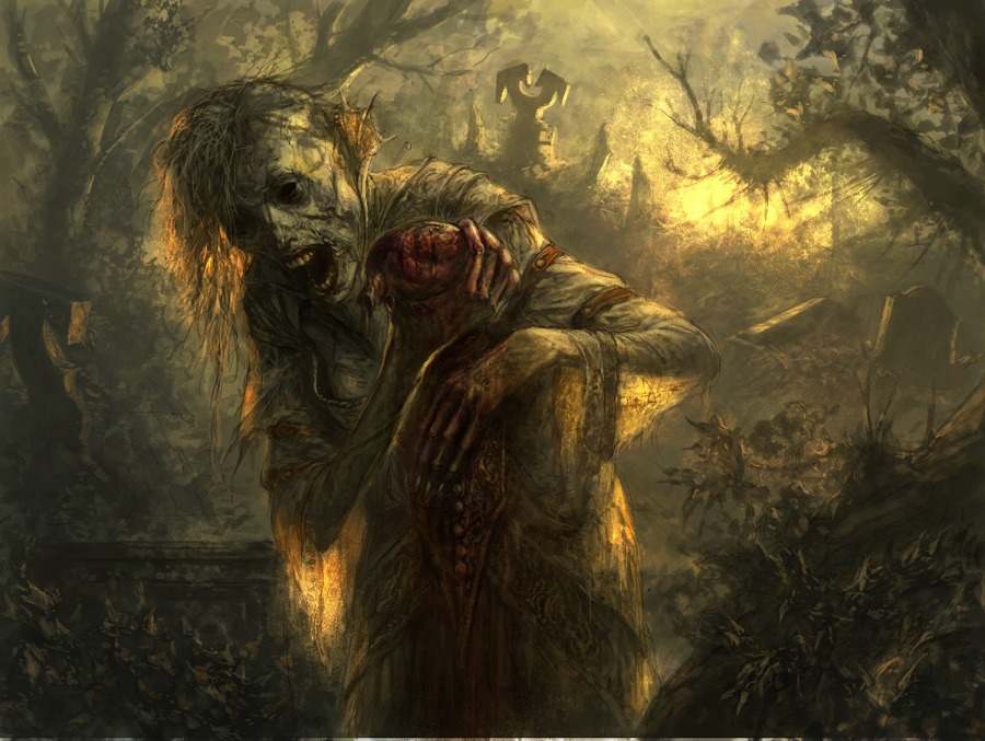 Rottenheart Ghoul by Dave Kendall