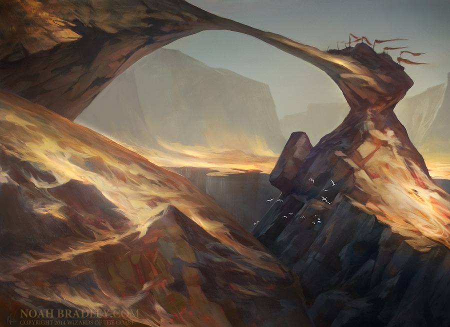 Mountain by Noah Bradley