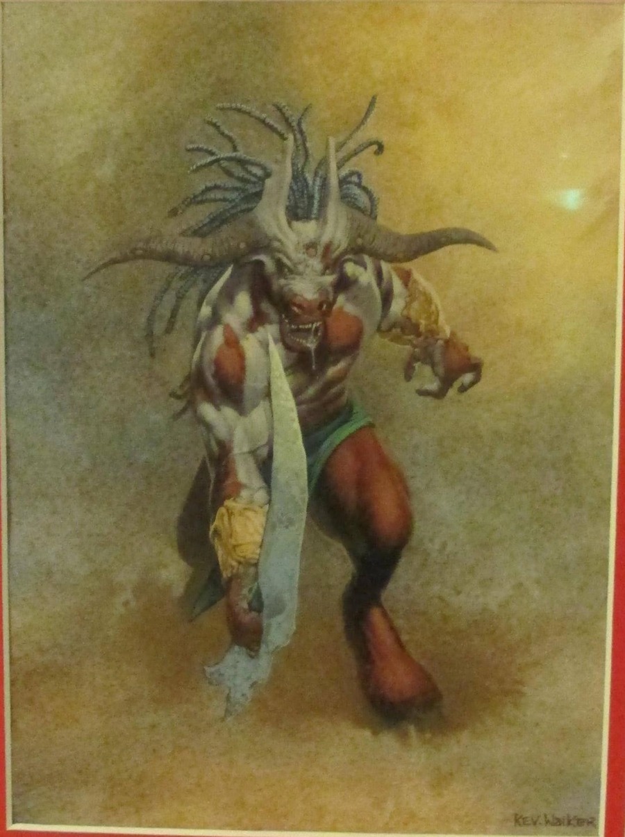 MTGNexus - Tahngarth, Talruum Hero Art by Kev Walker