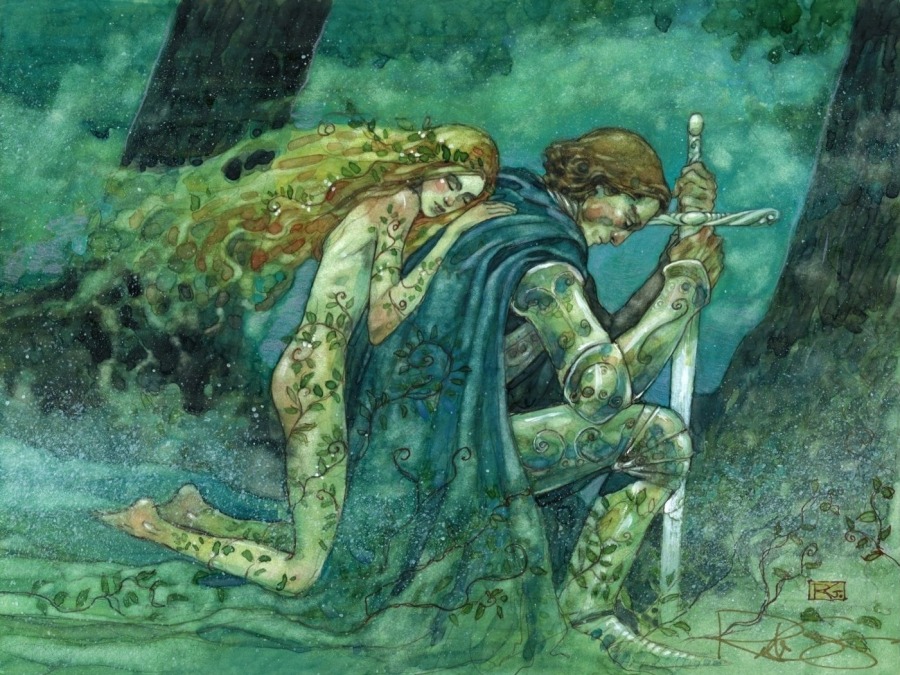 MTGNexus - Gaea's Blessing Art by Rebecca Guay