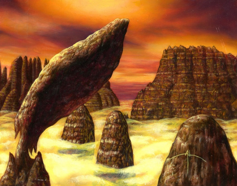 MTGNexus - Sandstone Needle Art by Alan Rabinowitz