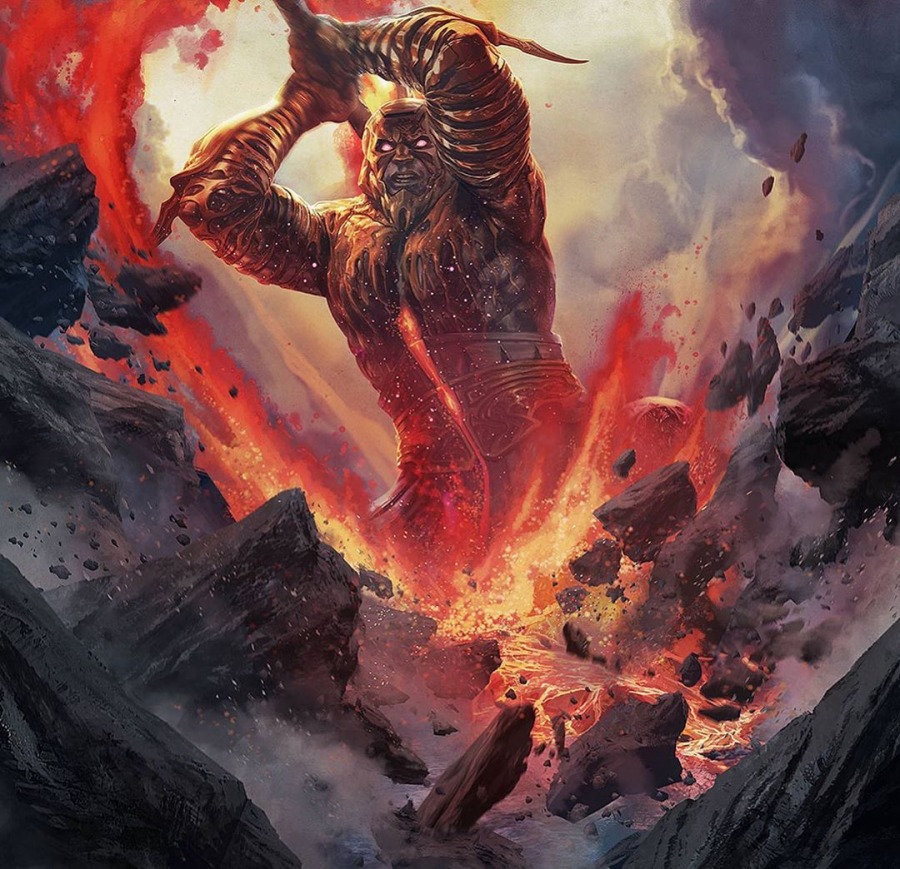 Purphoros's Intervention by Aleksi Briclot