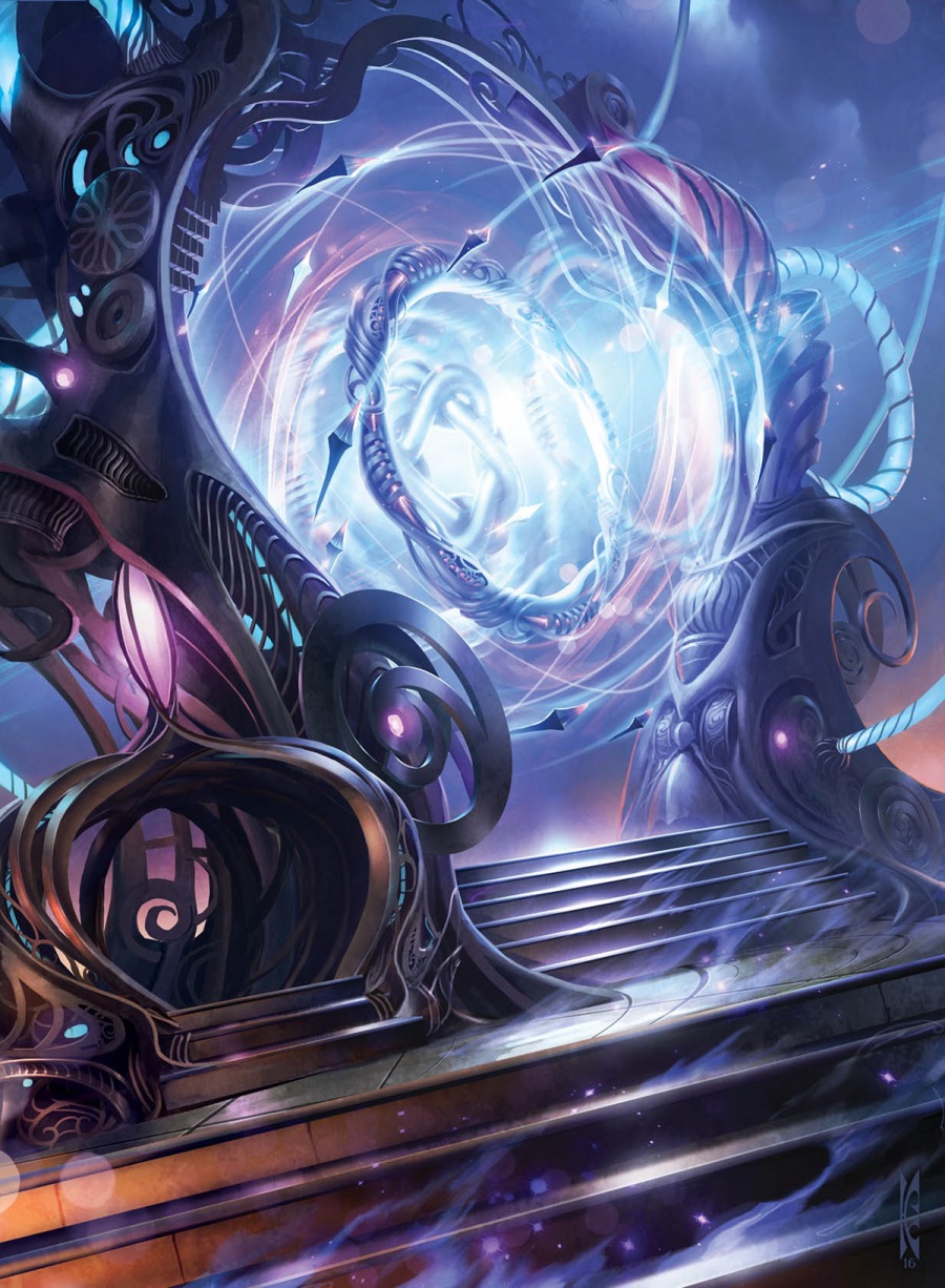 MTGNexus - Planar Bridge Art by Raymond Swanland