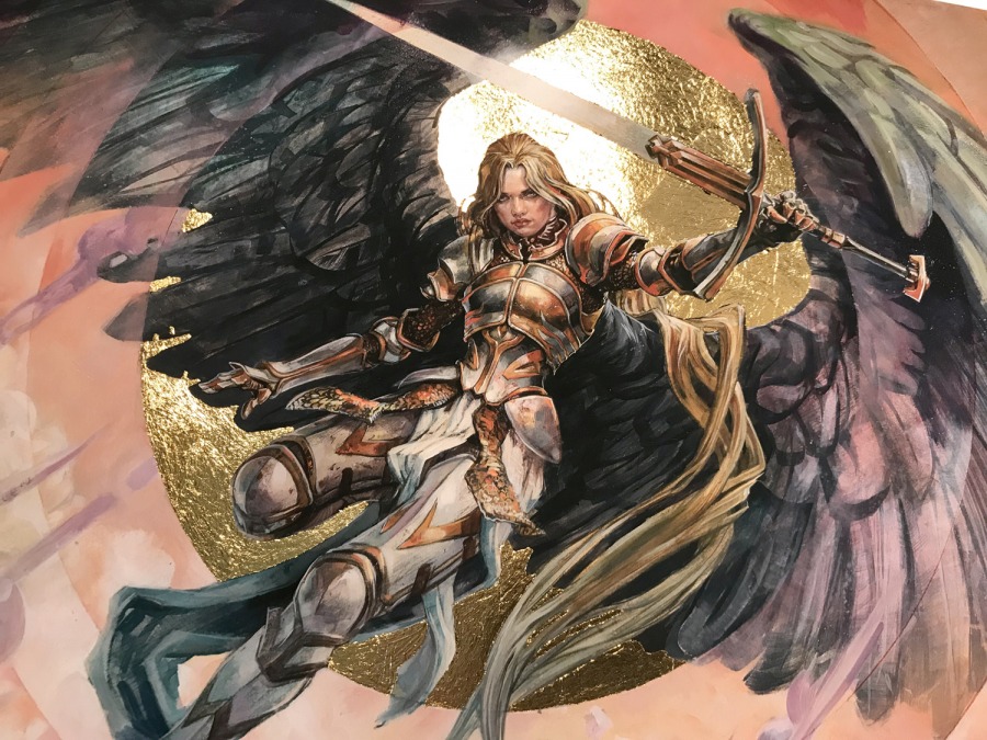 MTGNexus - Serra Angel Art by Scott M. Fischer