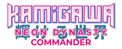 Neon Dynasty Commander Logo