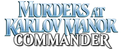 Murders at Karlov Manor Commander Logo