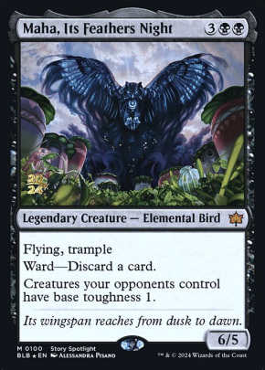 Maha, Its Feathers Night Maha, Its Feathers Night