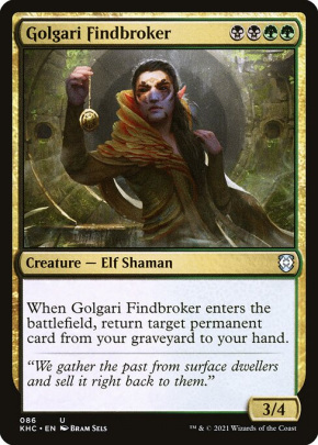 Golgari Findbroker Golgari Findbroker