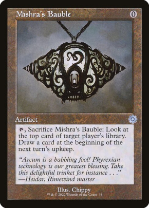 Mishra's Bauble Mishra's Bauble