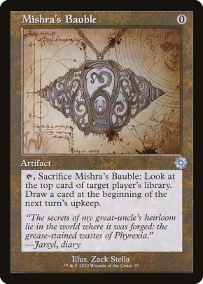 Mishra's Bauble Mishra's Bauble