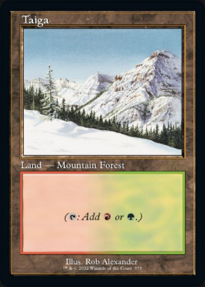 MTGNexus - Taiga from 30th Anniversary Edition