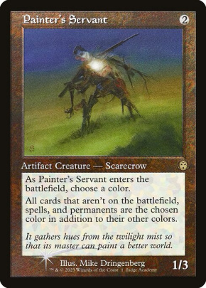 MTGNexus - Painter's Servant Art by Mike Dringenberg