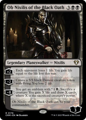 Ob Nixilis of the Black Oath Ob Nixilis of the Black Oath