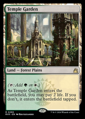 MTG 寺院の庭 複製原画 アートプリント サインド Rob Alexander s-l1200.jpg