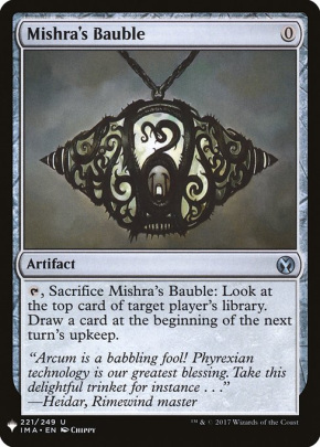 Mishra's Bauble Mishra's Bauble