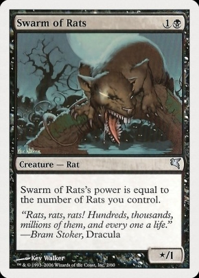 salvat UK 騒がしいネズミ/Chittering Rats MTG 英語 Chittering Rats | Darksteel | Star City Games