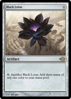 MTGNexus - Black Lotus Art by Chris Rahn