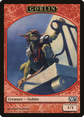 MTGNexus - Goblin token Art by Karl Kopinski