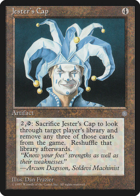 MTGNexus - Jester's Cap Art by Dan Frazier