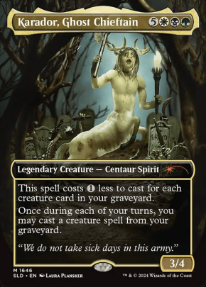 Karador, Ghost Chieftain Karador, Ghost Chieftain