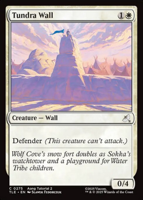 MTGNexus - Tundra Wall from Avatar: The Last Airbender Eternal