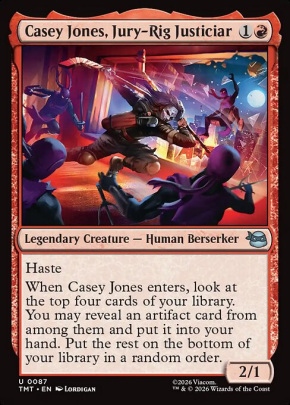 Casey Jones, Jury-Rig Justiciar Casey Jones, Jury-Rig Justiciar