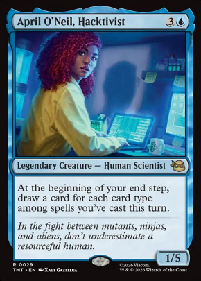 April O'Neil, Hacktivist April O'Neil, Hacktivist
