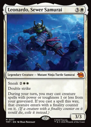 Leonardo, Sewer Samurai Leonardo, Sewer Samurai
