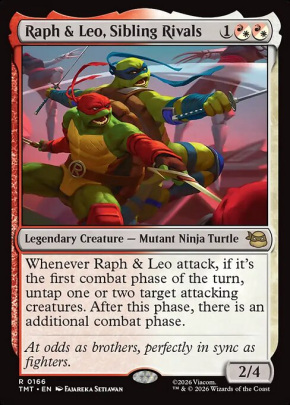 Raph & Leo, Sibling Rivals Raph & Leo, Sibling Rivals