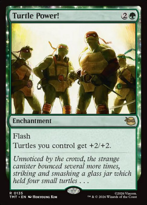 Turtle Power! Turtle Power!