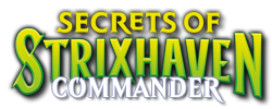 Secrets of Strixhaven Commander Logo