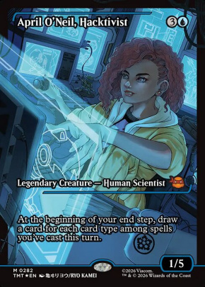 April O'Neil, Hacktivist April O'Neil, Hacktivist