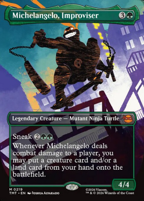 Michelangelo, Improviser Michelangelo, Improviser
