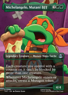Michelangelo, Mutant BFF Michelangelo, Mutant BFF