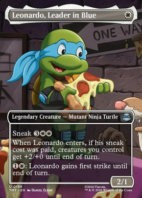 Leonardo, Leader in Blue Leonardo, Leader in Blue