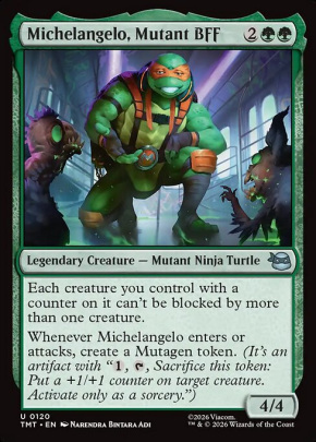 Michelangelo, Mutant BFF Michelangelo, Mutant BFF