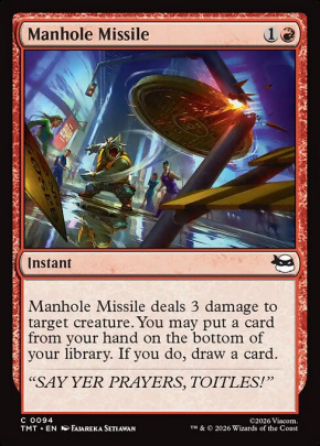 Manhole Missile Manhole Missile