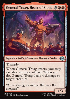 General Traag, Heart of Stone General Traag, Heart of Stone