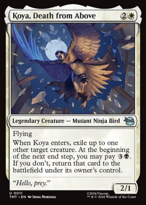 Koya, Death from Above Koya, Death from Above