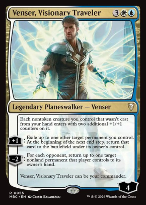 Venser, Visionary Traveler Venser, Visionary Traveler