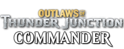 Outlaws of Thunder Junction — Commander Logo